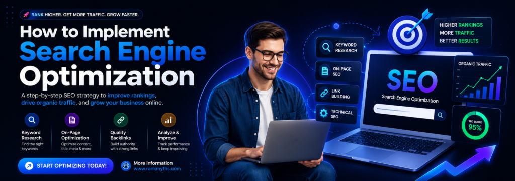 How to implement search engine optimization