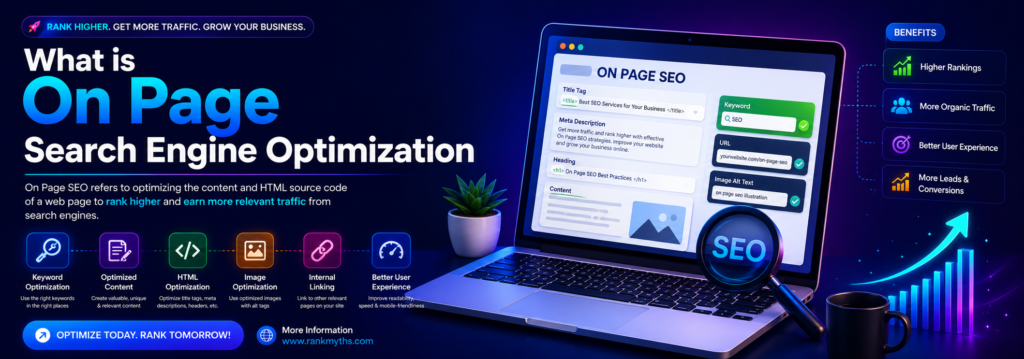 What Is On Page Search Engine Optimization
