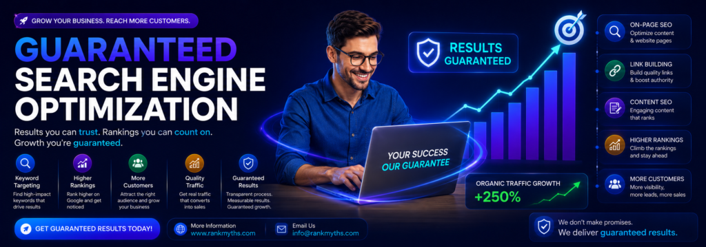 Guaranteed search engine optimization
