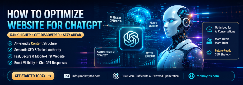 How to optimize website for chatgpt