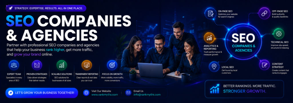 SEO companies and agencies