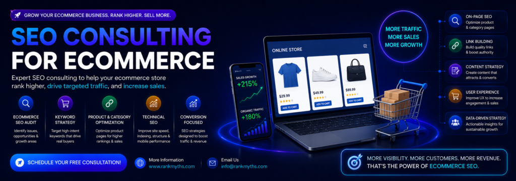 SEO consulting for ecommerce