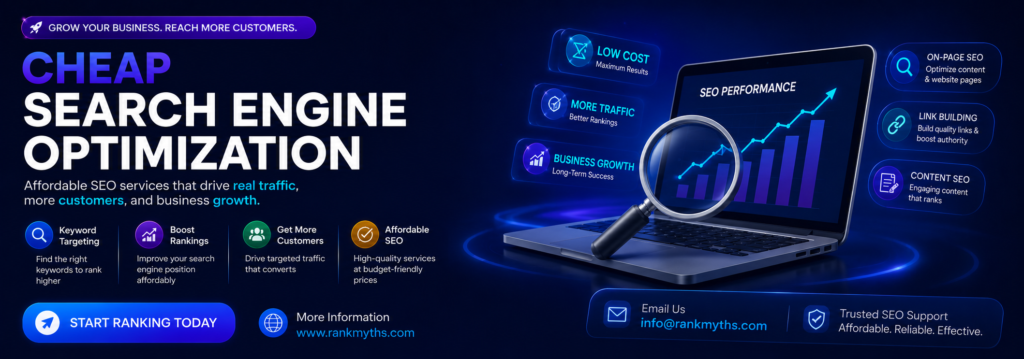 cheap search engine optimization services