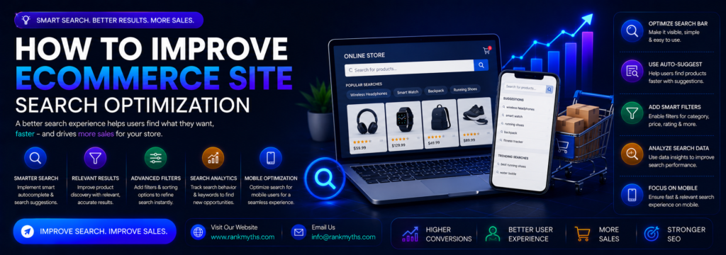 how to improve ecommerce site search optimization